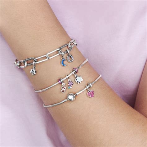 Pandora Me Slender Link Bracelet | Sterling silver | Pandora US