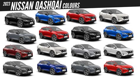 2023 Nissan Qashqai All Colors | AUTOBICS