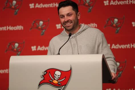 Baker Mayfield Wearing Special Bucs Jersey Before Monday Night Football - The Spun