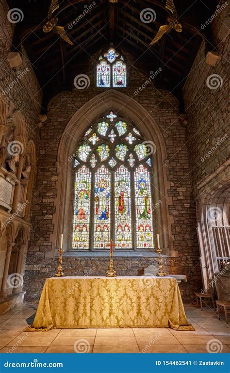 The Interior of Sanctuary in the Sheffield Cathedral, Sheffield. England Stock Image - Image of ...