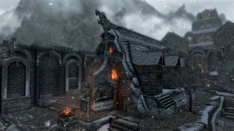 The Art of Architecture: Skyrim Architecture | Windhelm