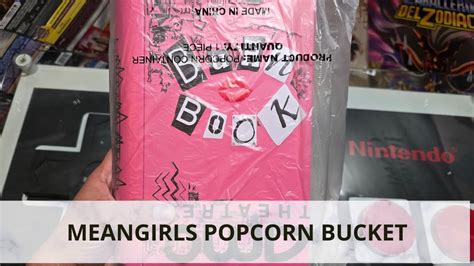 AMC Mean Girls popcorn bucket Burn Book - YouTube