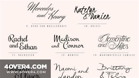 Free wedding fonts for designers - snetlasopa