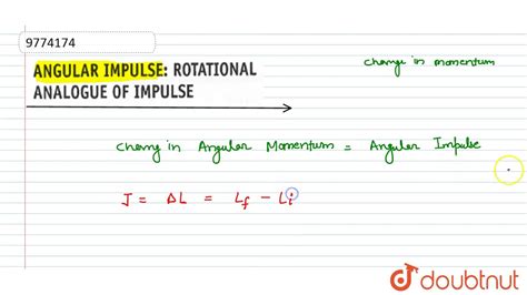 ANGULAR IMPULSE - YouTube