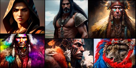 ArtStation - Shaman's characters pack | Artworks