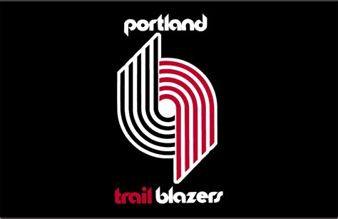 Portland Trail Blazers Primary Dark Logo - National Basketball ...