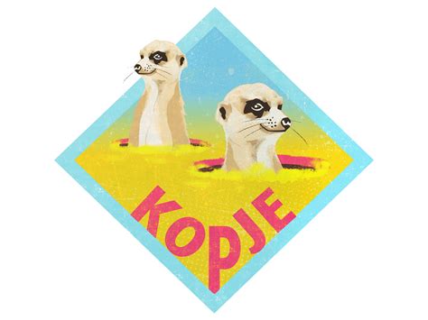 Meerkat Stamp by Audrey d'Erneville on Dribbble