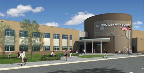 St. Charles High School near White Plains, MD.