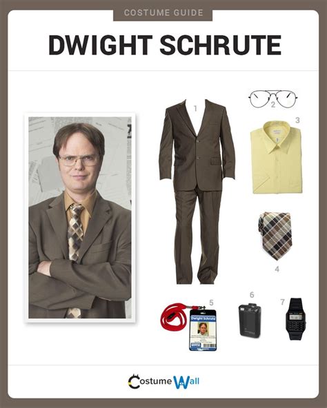 Dress Like Dwight Schrute | Office halloween costumes, Spirit week ...