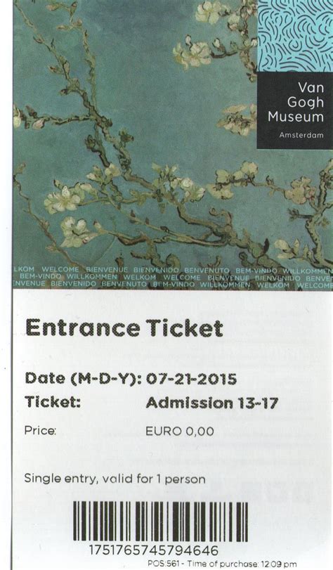 kittehinfurs | Ticket design, Van gogh museum, Graphic design posters