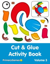 Cut & Glue Craft Pages • FREE Printable PDF from PrimaryGames