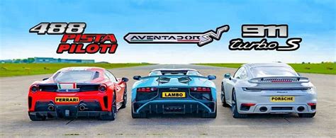 Ferrari vs Lamborghini vs Porsche in $1 Million Drag Race, Italians Get ...