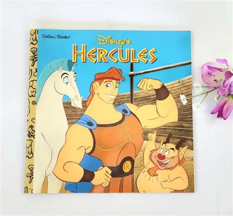 GOLDEN BOOKS HERCULES Disney Special Edition Coloring Book 1997 Vintage ...