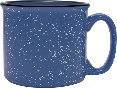 S'More Mug- Bulk Custom Printed 14oz Ceramic Speckled Glaze Camp Mug