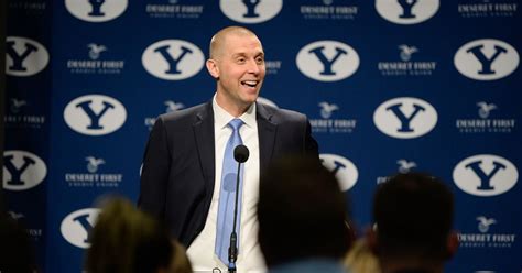 BYU men’s basketball coach Mark Pope touts this season’s nonconference schedule as toughest of ...