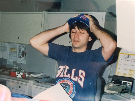 Found this photo of my dad taken after the 1991 Super Bowl loss to the NY Giants : r/buffalobills