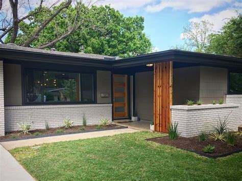 Mid century modern home | Exterior house remodel, Ranch house exterior, House exterior