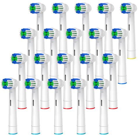 Replacement Toothbrush Heads Compatible Oral B Electric Toothbrush- 20 Precision Brush Heads ...