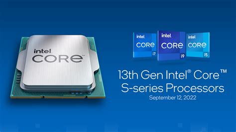 13th Gen Intel Core processors now official, featuring 'world's fastest desktop processor ...