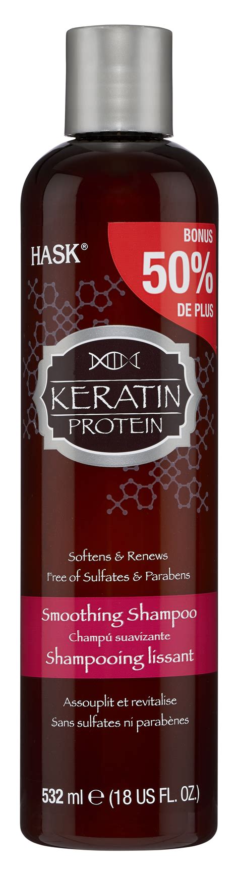 HASK 18 Fl. Oz. Keratin Protein Smoothing Shampoo - Walmart.com