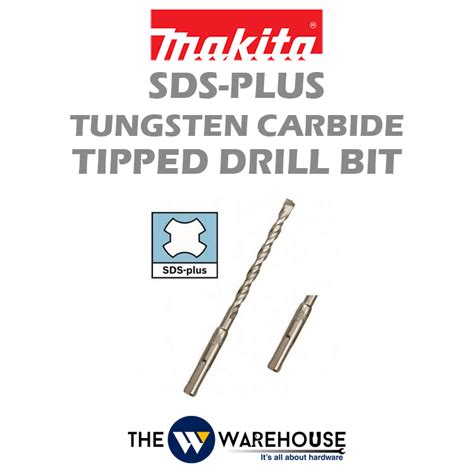 Makita SDS Plus Tungsten Carbide Tipped Drill Bit Malaysia - TheWwarehouse