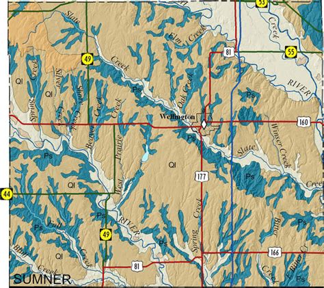 KGS--Geologic Map--Sumner