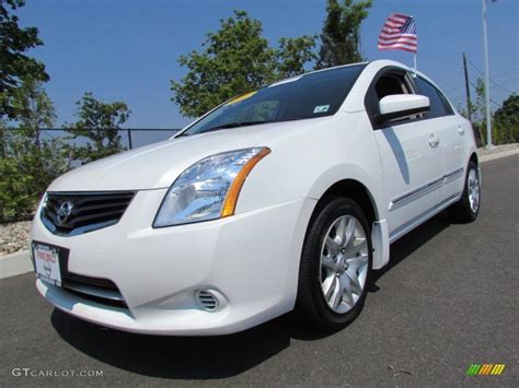 2011 Aspen White Nissan Sentra 2.0 S #66952167 Photo #8 | GTCarLot.com - Car Color Galleries