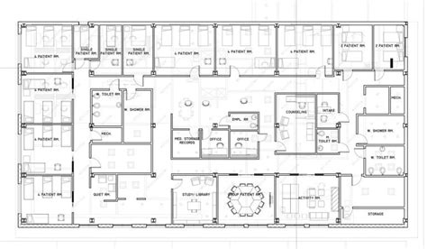 Hospital plan layout | Hospital plans, Hospital floor plan, Hospital architecture