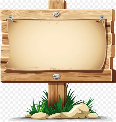 Wood Sign Clip art - billboard - Unlimited Download. Kisspng.com. | Tanda kayu, Papan kayu, Ide ...