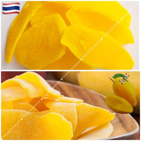 THAILAND|Healthy Snacks Premium |Dried mango 🥭 Slices| Mangga Kering ...