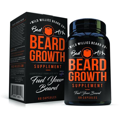 Wild Willies Beard Growth Supplement | Wild Willies | Beard Growth | Beard growth, Beard growth ...