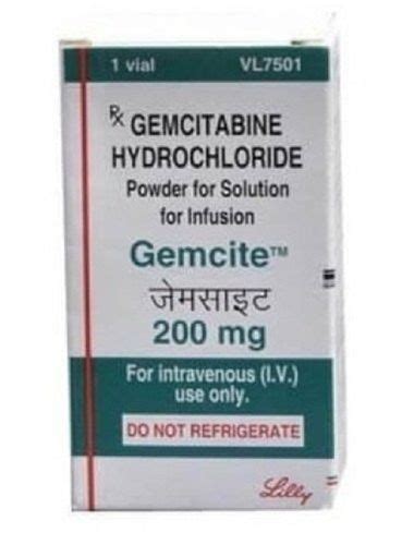 Gemcitabine Hydrochloride Powder For Solution For Infusion Cool And Dry Place at Best Price in ...