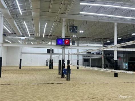 Beach Volleyball courts and lounge for rent | Rent this location on Giggster