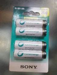 Sony Rechargeable Batteries - Latest Price, Dealers & Retailers in India