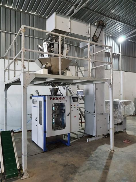 Fully Automatic Brown Rice Packaging Machine, 5 Hp, Machine Capacity ...