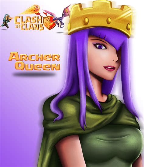 Clash Of Clans Logo, Archer Queen, Video Game Characters, Disney ...