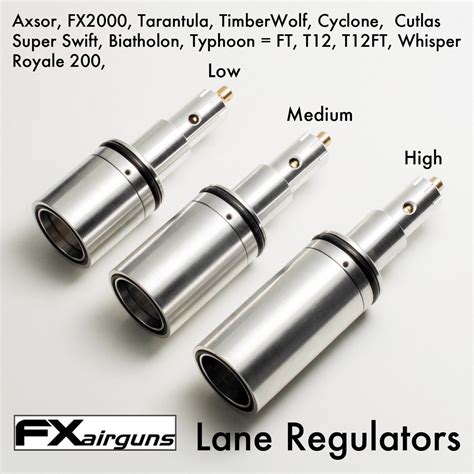 FX Airgun Compatable Air Rifle Regulator for 25mm Airtube Models, Made In UK | PCP Mart