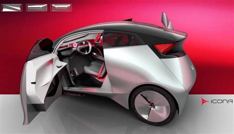 Icona Neo concept previews futuristic EV city car | PerformanceDrive