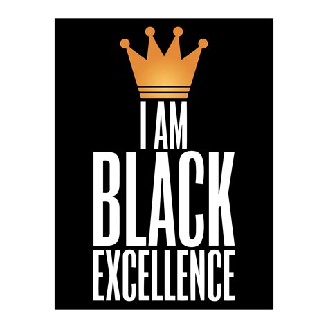 I Am Black Excellence by Sankofa Designs | The Black Art Depot