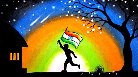 har ghar tiranga drawing/independence day drawing/har ghar tiranga poster drawing/हर घर तिरंगा ...