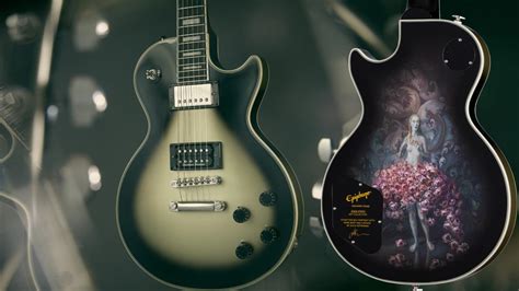 Epiphone unveils the latest Les Paul Custom from the…