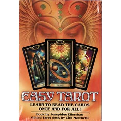 Fortune Telling Tarot Cards Easy Tarot deck & book by Ellershaw ...