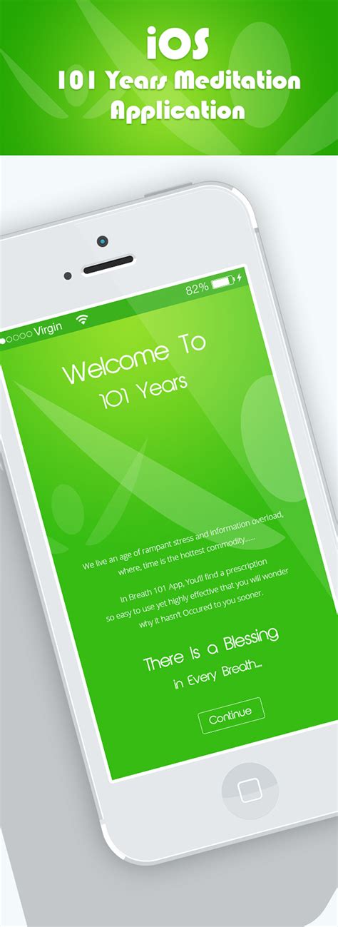 101 Years IOS Mobile Apps Design on Behance