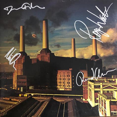 Pink Floyd Animals signed album