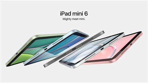 New iPad mini 6 Concept Shows All Possible Colors and What We Can ...