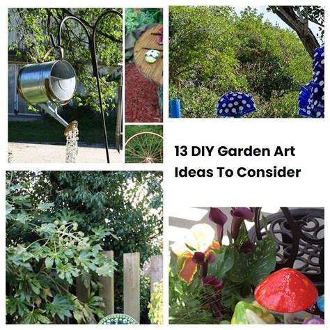 13 DIY Garden Art Ideas To Consider | SharonSable