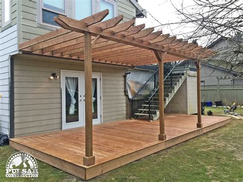 Ground Level Deck & Pergola - Picture 7062 | Decks.com