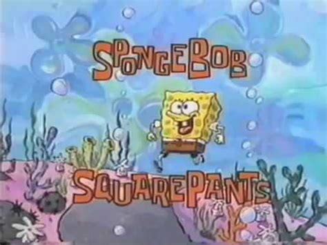 SpongeBob SquarePants FIRST INTRO - Pilot Intro - 1997 - YouTube