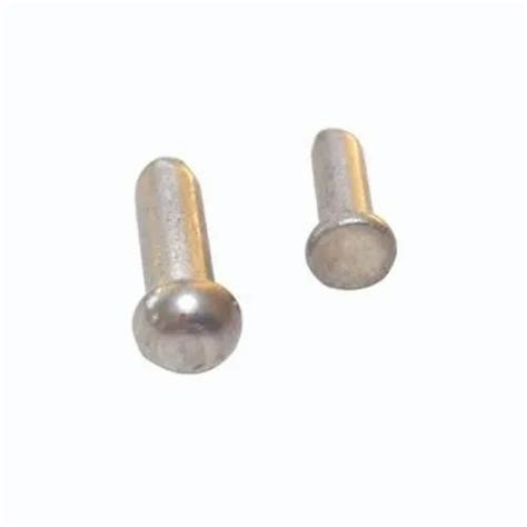 Stainless Steel Polished Round Head Rivet, Packaging Type: Box, Size ...