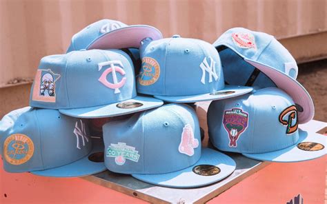 Cotton Candy Fitted Hats From Hat Club!